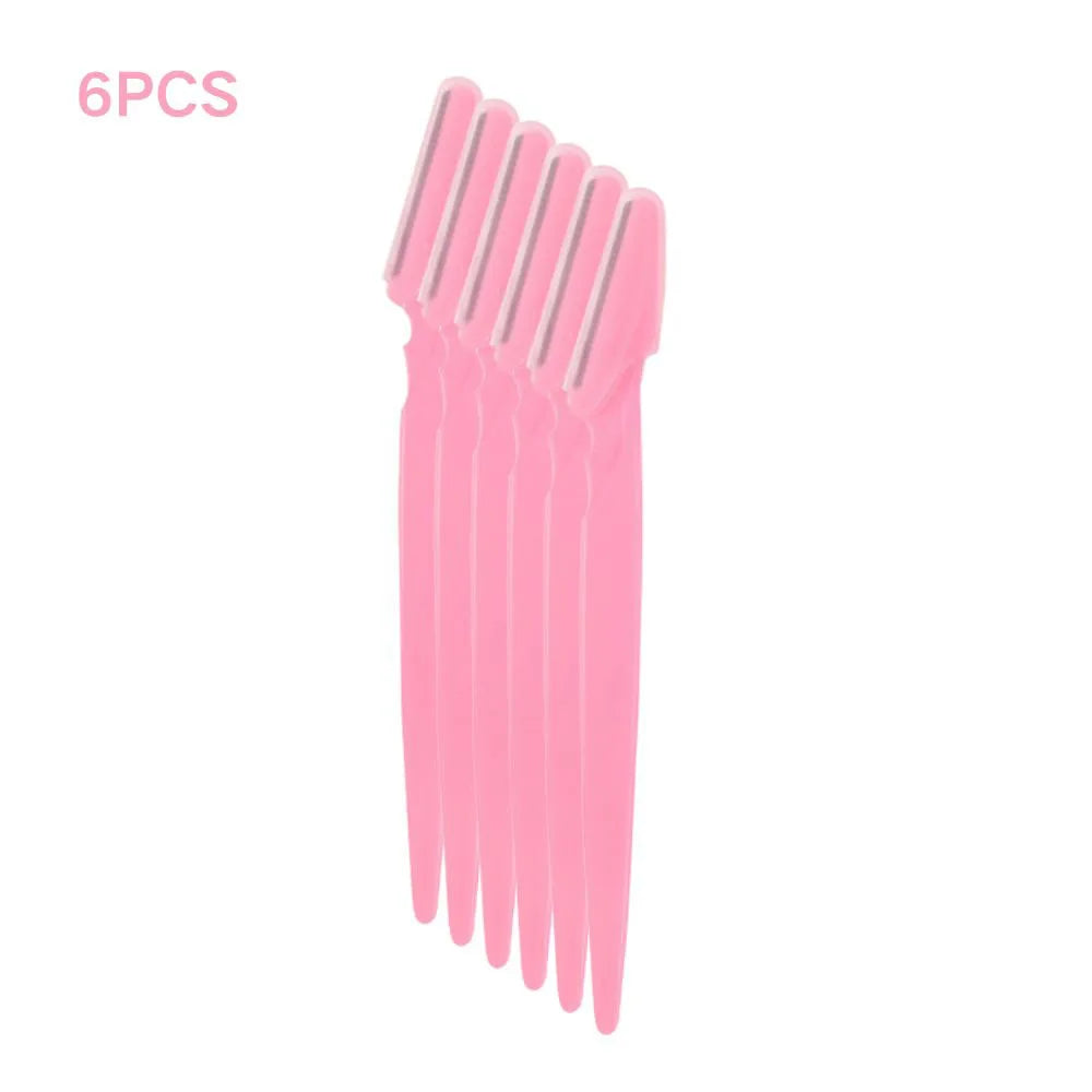 Portable Eyebrow Trimmer & Face Razor – Hair Remover Blades for Eyebrow Epilation and Makeup Grooming