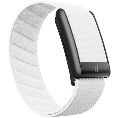 Whoop 5.0 Compatible Nylon Wristband - Black, Silver & Gold Woven Elastic Sports Replacement Strap