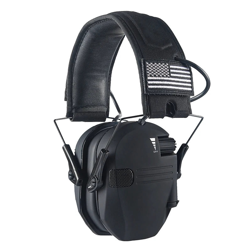 Active Helmet Mounted Earmuffs – Electronic Hearing Protection, Noise Reduction Headphones for Shooting & Hunting