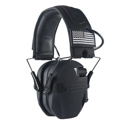 Active Helmet Mounted Earmuffs – Electronic Hearing Protection, Noise Reduction Headphones for Shooting & Hunting