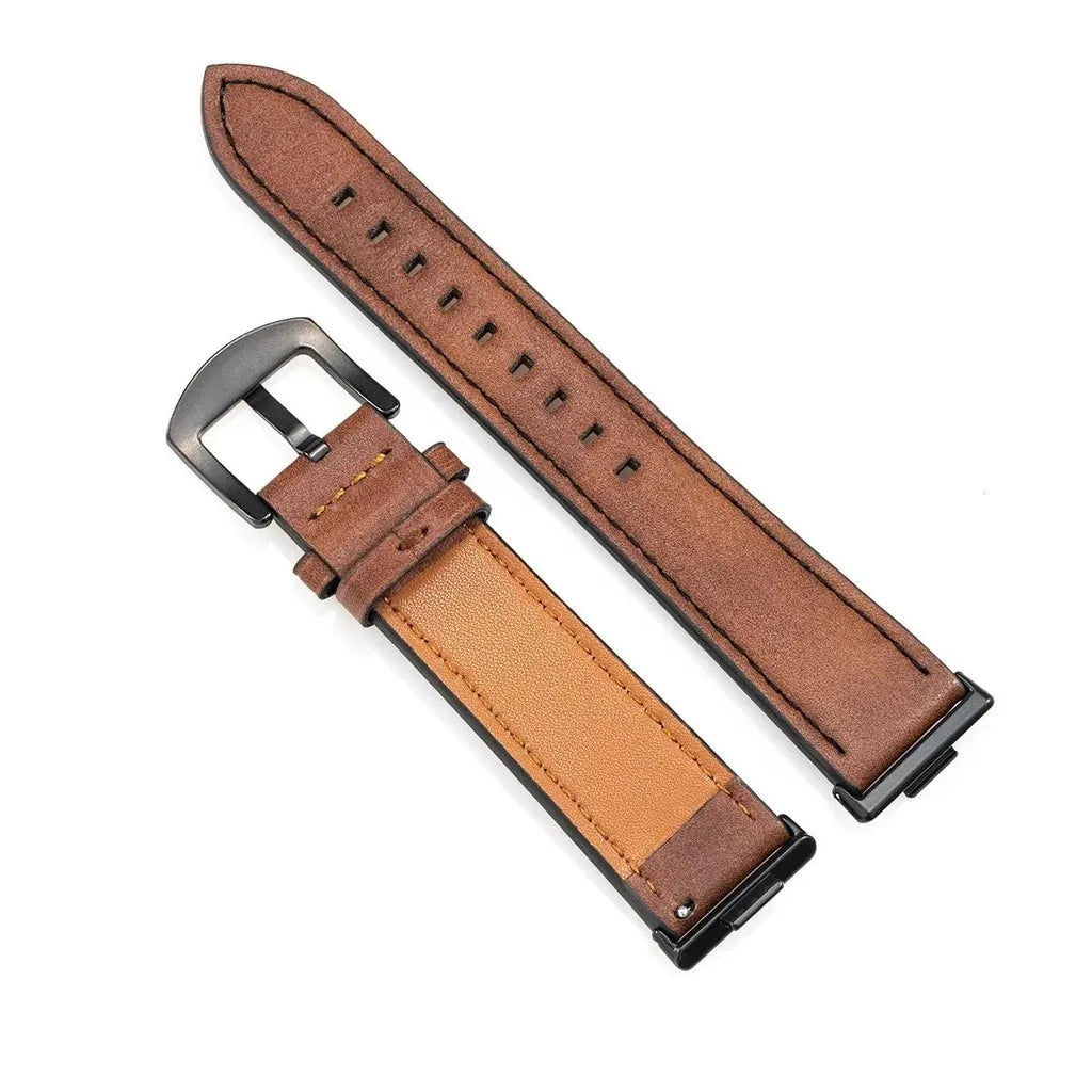 Leather Strap for Huawei Watch – Replacement Sport Wristband for Fit1, Fit2, Fit3, Fit4 & Fit4 Pro
