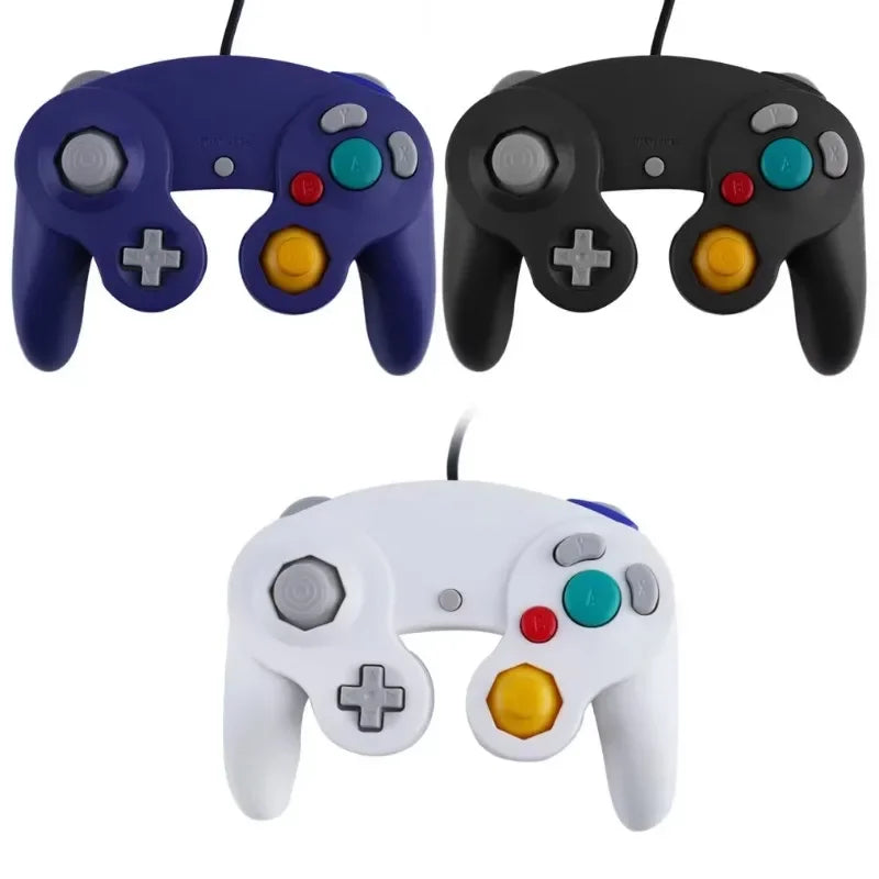 Wired GameCube Controller – Single Button Gamepad Joystick for NGC Console