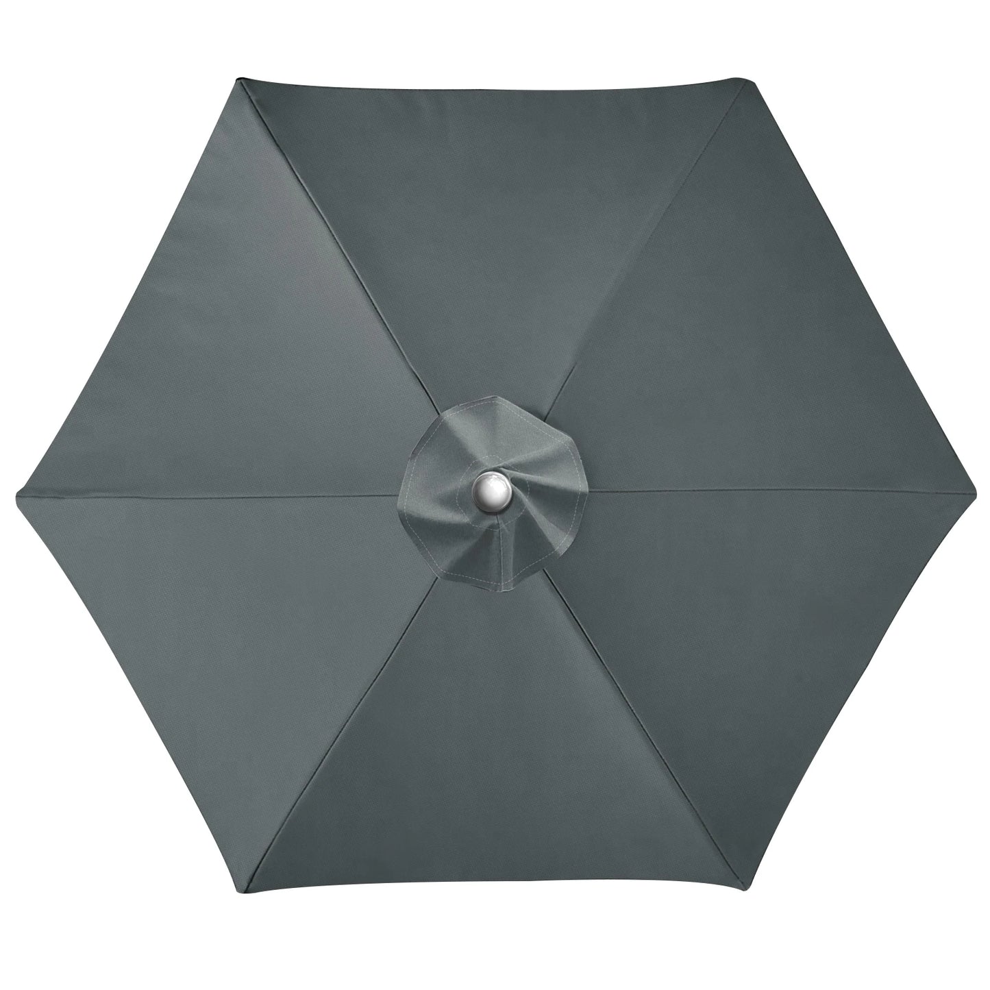 Universal 6/8 Rib Patio Umbrella Replacement Canopy – Polyester Sunshade & Rainproof Outdoor Cover Cloth