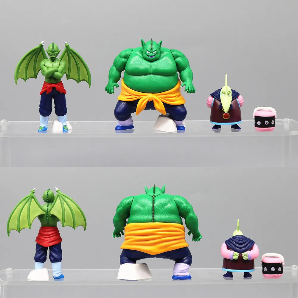 9.5cm Anime Dragon Ball Piccolo Daimao Figure | PVC Action Toy with Cymbal Tambourine Drum, Piano King Piccolo Model Gift