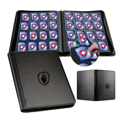 1024-Pocket Trading Card Binder — Premium 16-Pocket Card Holder Album for YuGiOh, MTG & TCG Cards