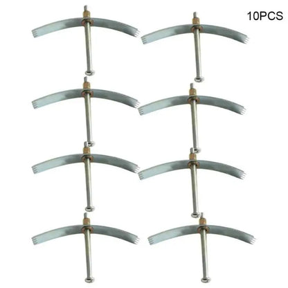 10 Type 86 Manganese Steel Repair Screws for Switch Socket Wall Box Replacement and Installation