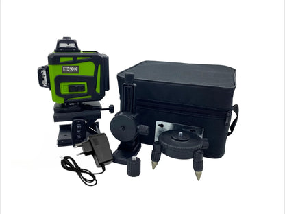 16-Line Green Laser Level — Professional Self-Leveling 360° Tripod Laser Nivel Autonivelant