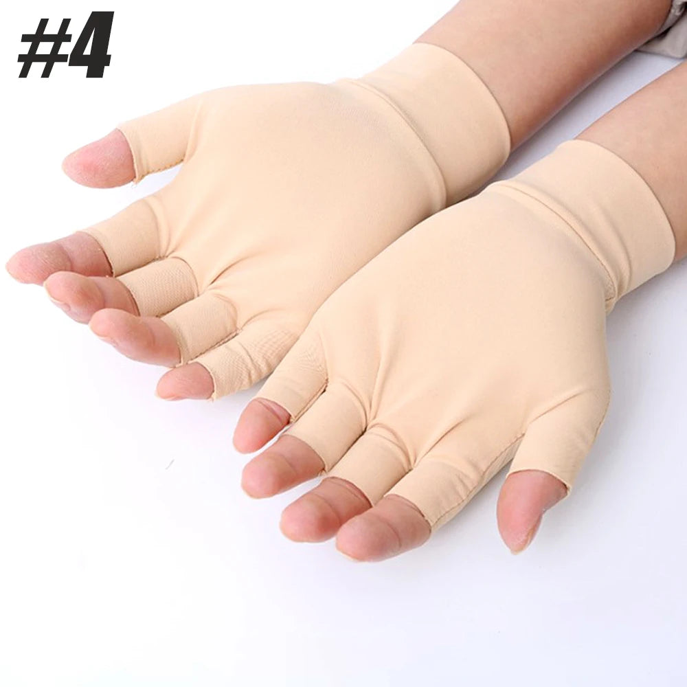 Magnetic Fingerless Arthritis Therapy Gloves – Pain Relief for Men & Women with Joint & Rheumatoid Hand Pain
