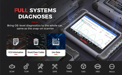 Autel MK808S Pro OBD2 Scanner – Bi-Directional All-System Diagnostic Tool, Code Reader, PK MK808BT & MX808S