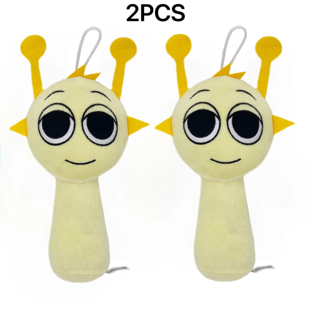 Sprunki Plush Toys – Cute Horror Game Cartoon Soft Stuffed Pillow for Kids, Birthday & Christmas Gift