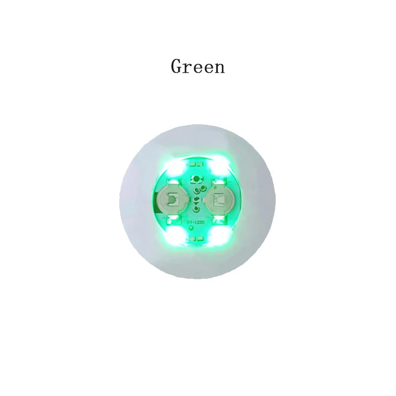 LED Wine Bottle Coasters — Colorful Glowing Stickers for Bar, Wedding, Party Lighting Decor (1/10/20/50PCS)