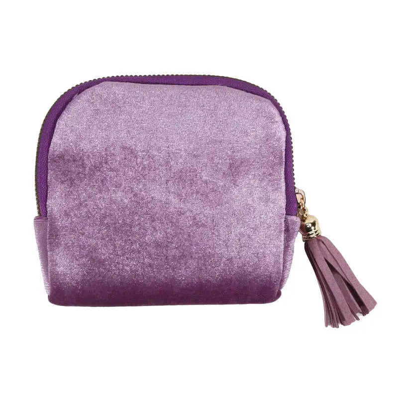 Tassel Jewelry Storage Bag - Large Capacity Travel Pouch for Rings, Bracelets & Accessories