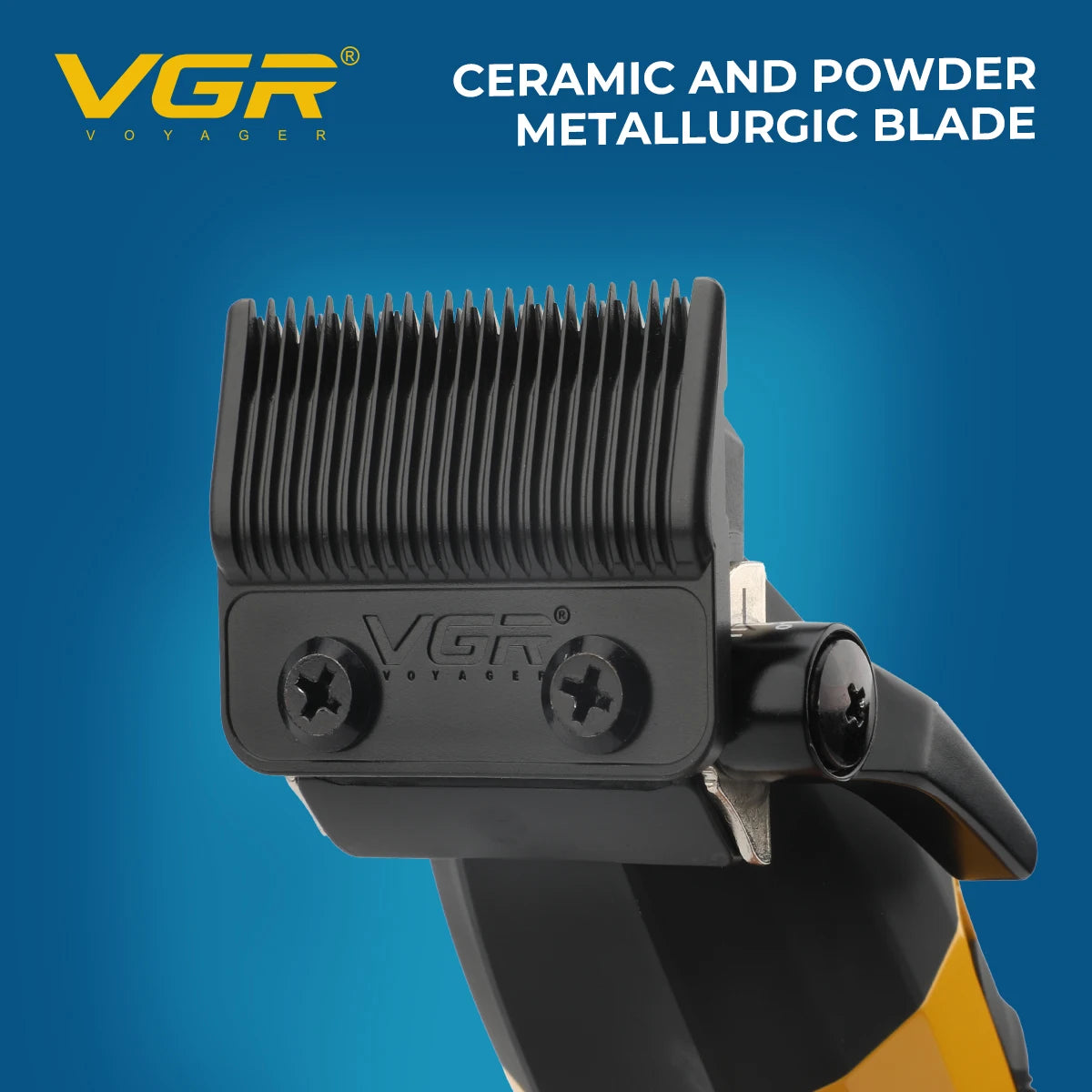 VGR Professional Hair Clippers & Trimmer – 9000 RPM Adjustable Hair Cutting Machine for Men V-285 V-003