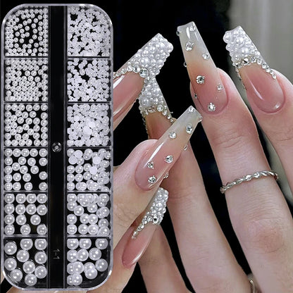 BORN PRETTY 30ML Nail Rhinestone Glue - Gel Adhesive for 3D Nail Charms, Bling Gems & Nail Decoration Supplies