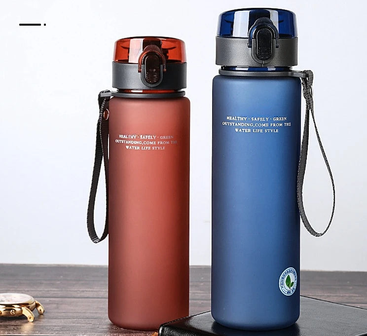 BPA-Free Leak-Proof Sports Water Bottle — High-Quality Portable Drink Bottle for Hiking & Travel, 400ml/560ml