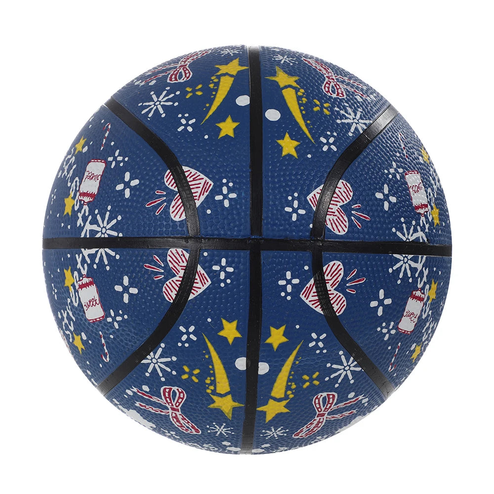 Premium Outdoor Rubber Basketball – Sizes 4/5/6/7 for Training, Adult & Youth Sports, Professional Game Ball
