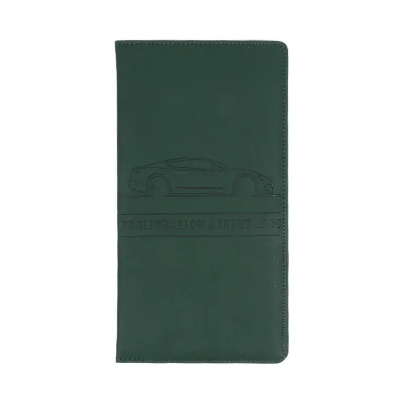 Car Document Holder — Registration & Insurance Organizer for Auto and Truck, Essential Driver Compartment Accessory