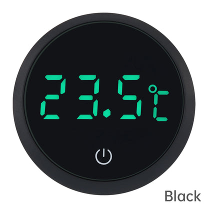 Cordless Digital Aquarium Thermometer – LED Display Fish Tank Temperature Gauge & Control