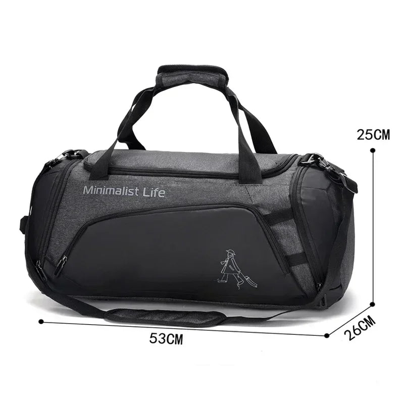 Waterproof Sports & Gym Bag - Durable Multifunctional Training, Fitness, & Swimming Tote