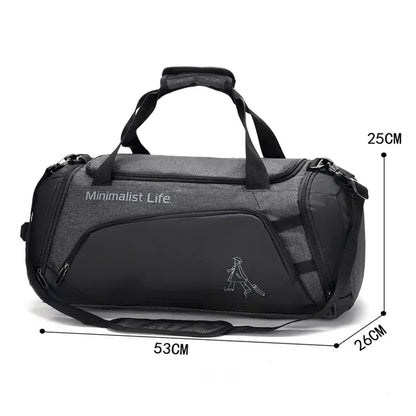 Waterproof Sports & Gym Bag - Durable Multifunctional Training, Fitness, & Swimming Tote