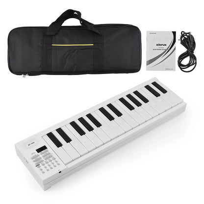 61 Key Foldable Electronic Piano Keyboard, Multifunctional with LED Display & Built-in Battery, Digital Piano