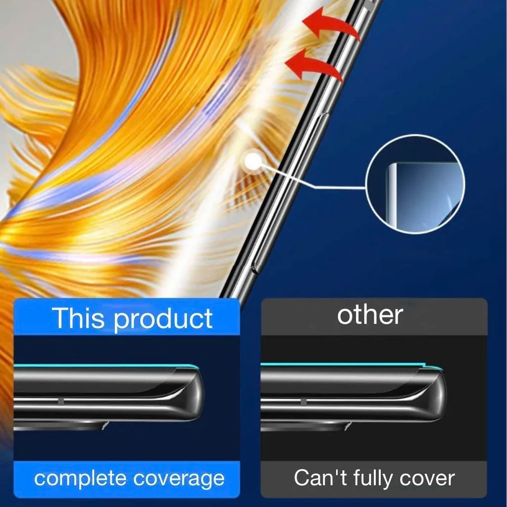 3Pcs Ceramic Hydrogel Screen Protector for Samsung Galaxy S24/S23 Ultra/S22/S21/S20/S10/S9/Note 8/9/10+/20 + Install Kit
