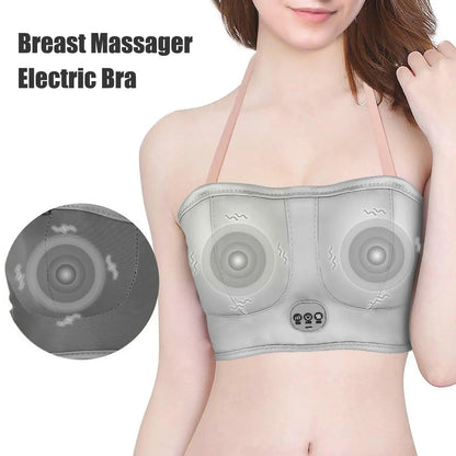 Women's Chest Massage Tool - Rechargeable Type-C Electric Massage Device for Personal Care