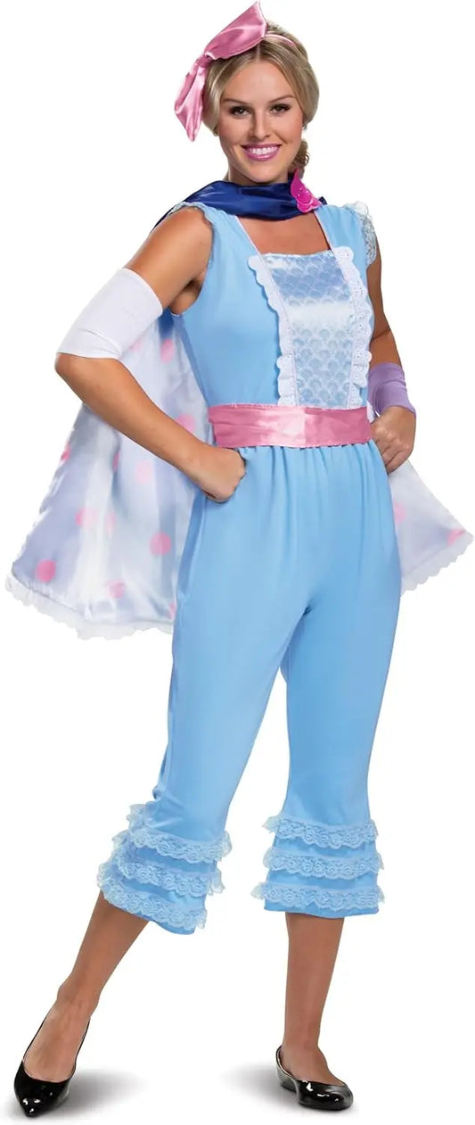 Bo Peep Women’s Costume – Deluxe Adult Toy Story Inspired Dress-Up Outfit