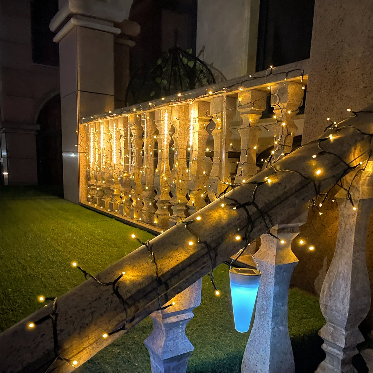 Outdoor LED String Lights — Waterproof Christmas & Fairy Garland for Garden, Home, and Holiday Party Decor