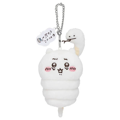 11CM Kawaii Chiikawa Hachiware Usagi Plush Keychain — Soft Cartoon Doll Bag Pendant Toy Gift