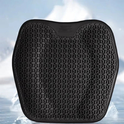 Honeycomb Gel Seat Cushion - Breathable Ergonomic Chair Pad for Car, Office & Home