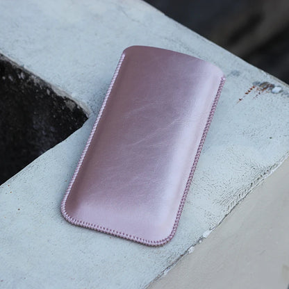iPhone 12–18 Series Pro Max Plus Air Leather Phone Case - Anti-Fall Protective Pouch Sleeve for Business Use