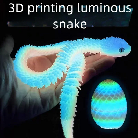 Cobra & Snake Egg Statue - Creative Desktop Sculpture Home Decor Ornament