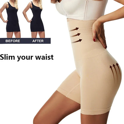 Women’s Seamless High-Waist Shapewear – Butt Lifter Tummy Control Slimming Panty Briefs