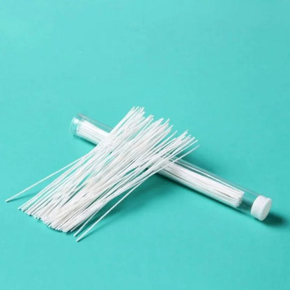 120/60pcs Ear Piercing Cleaning Tools – Disposable Ear Hole Cleaner Paper for Dirt & Odor Removal