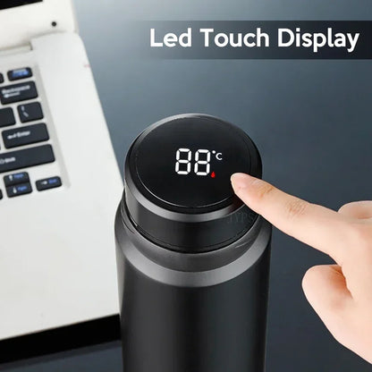 1000ML Smart Thermos Bottle - Temperature Display Vacuum Flask for Hot & Cold Water, Tea and Coffee