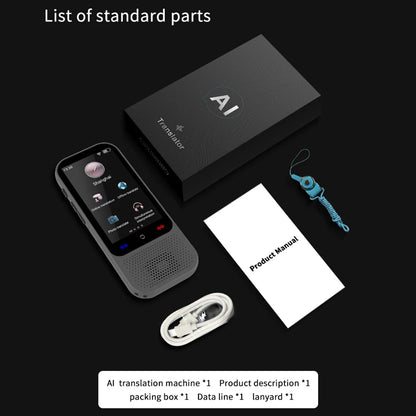S80 Pro Portable Language Translator Device - 138 Languages, Voice & Offline Translation, ChatGPT Function
