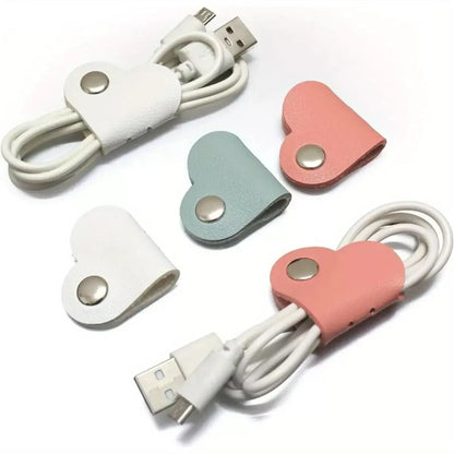 10/5/1PCS Cable Protectors & Clips – Travel Data Cord Organizer, Earphone & Charging Cable Storage Buckle, Decorative Cord Accessories
