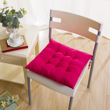 2pcs Thick Comfortable Chair Cushion - Non-Slip Seat Pad for Home Office & Dining Chairs