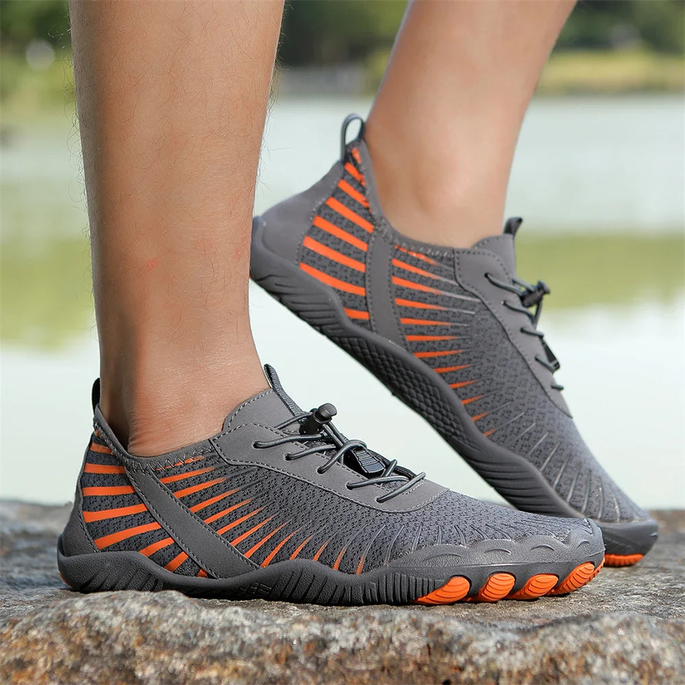 Unisex Aqua Water Shoes – Anti-Slip Quick-Dry Barefoot Sneakers for Beach, Swimming, Wading & Outdoor Activities