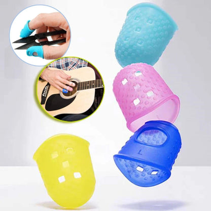 Multifunctional Silicone Finger Protective Cover - Cut-Resistant, Heat-Resistant, Non-Slip Finger Guard for Kitchen Cooking