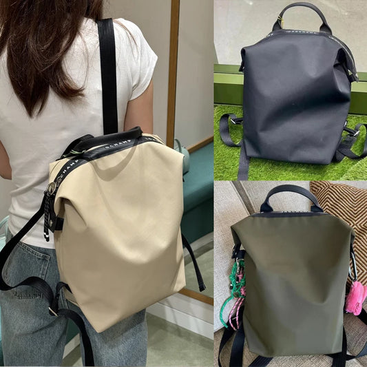 Large Capacity Travel Backpack – Nylon Shoulder Bag for Men & Women, Eco-Friendly Laptop Bag