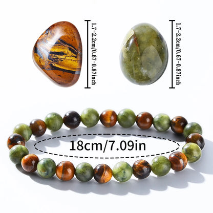 Prosperity & Abundance Healing Bracelet for Relaxation, Success, Personal Strength, and Health Enhancement