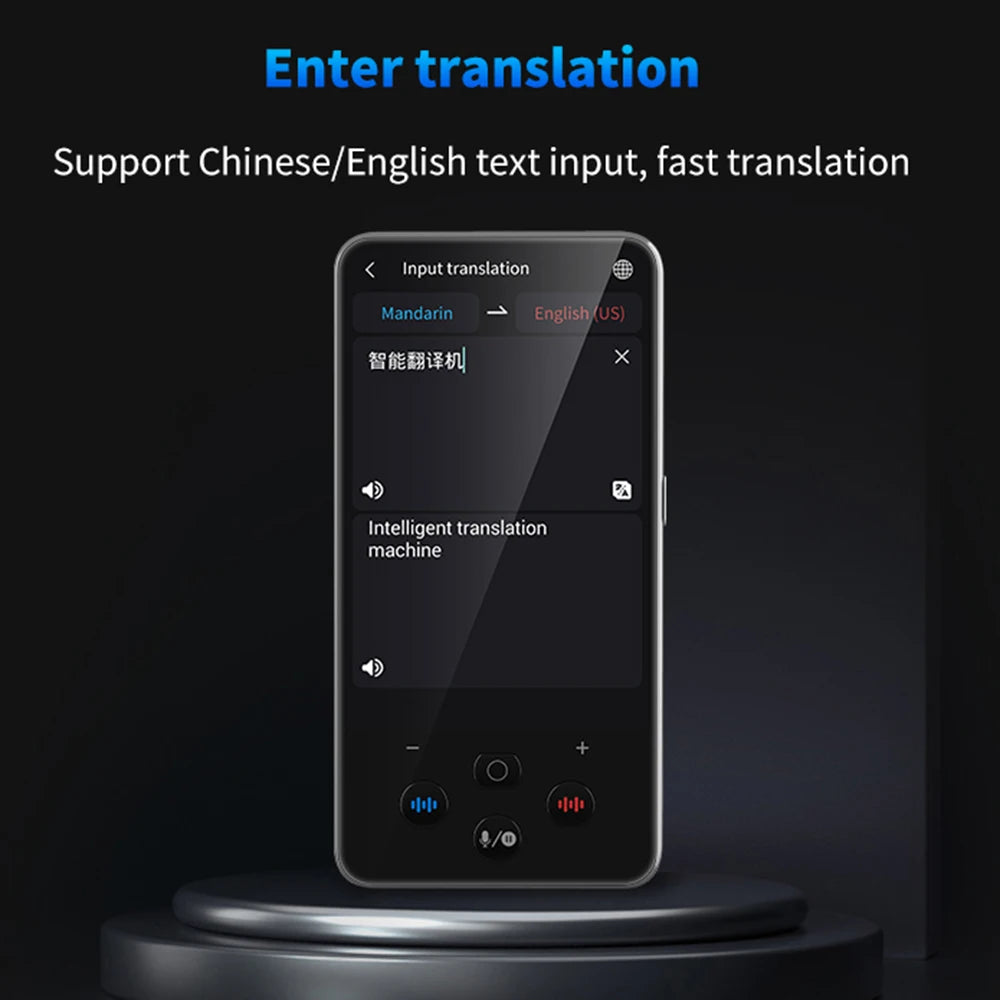 S85 Pro Language Translator Device – 138 Languages, Voice & Video Recording, Offline Translation, 8GB, 2000mAh