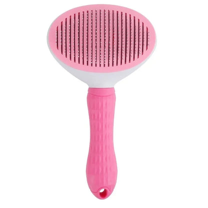 Self-Cleaning Pet Grooming Brush - Dog & Cat Hair Remover Comb for Deshedding and Dematting