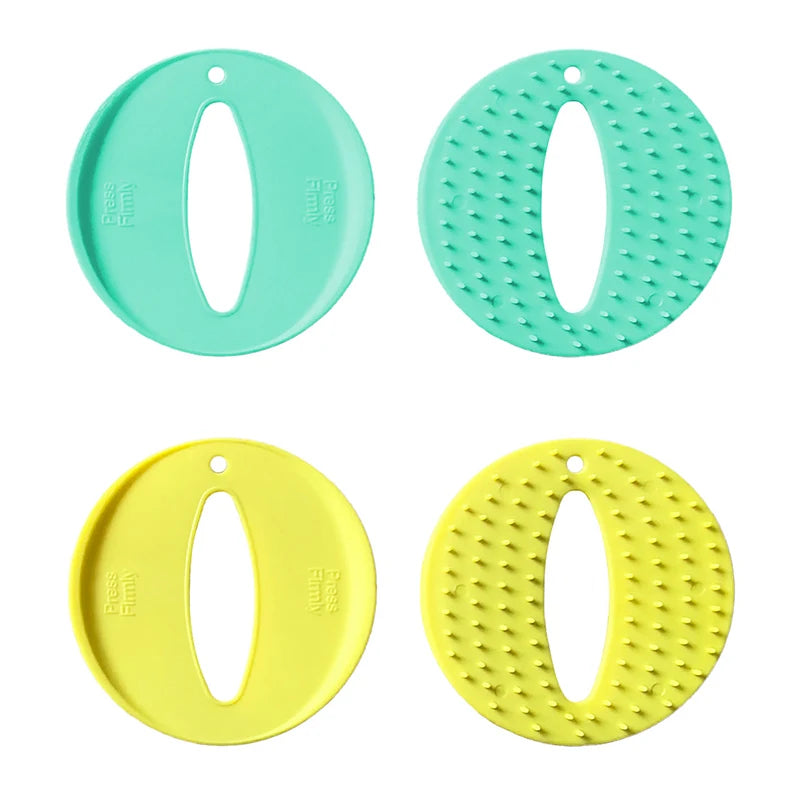 Injection Assist Pads - 4-Piece Reusable Shot Helper Pain Reduction Support Device