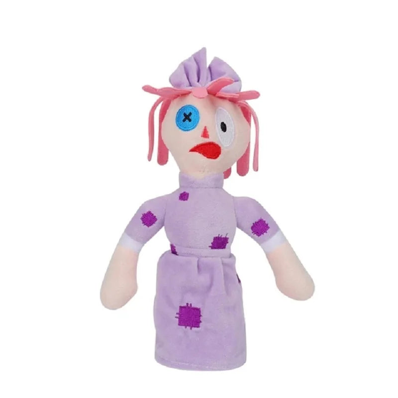 The Amazing Digital Circus Plush — Pomni & Jax Cute Stuffed Animal Dolls, Birthday & Christmas Gift for Kids