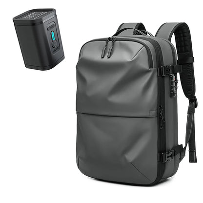 Men's Travel Backpack – Vacuum Compression, 17-Inch Laptop Backpack, Large Capacity Business & School Backpack, Expanded Hiking Bag