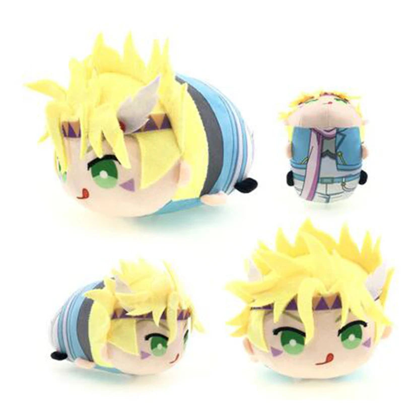 20cm JoJo's Bizarre Adventure Plush Toy – Johnny Joestar & Jolyne Cujoh Stuffed Doll, Birthday Gift for Children