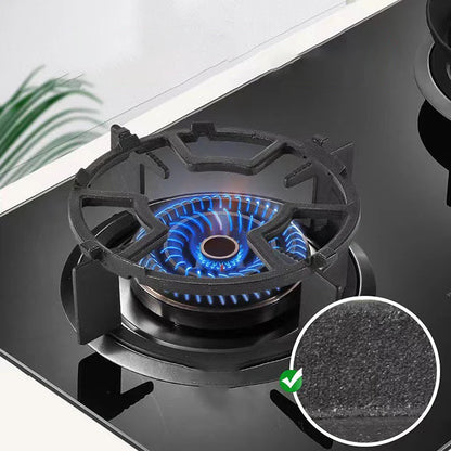 Non-Slip Gas Stove Burner Ring Reducer - Iron Wok Support for Most Cooktops